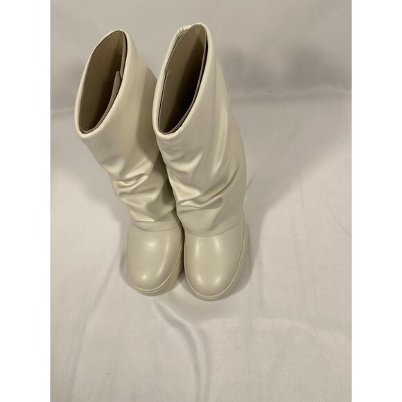 Guess Shoes Women's Size 8.5 GW GUINNA2 Platform Slouch Boots Casual Fashion - Picture 4 of 8